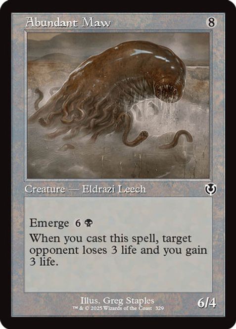 Hovedbilde Abundant Maw (Retro Frame)