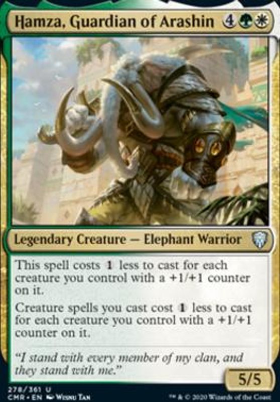Hamza, Guardian of Arashin (foil)