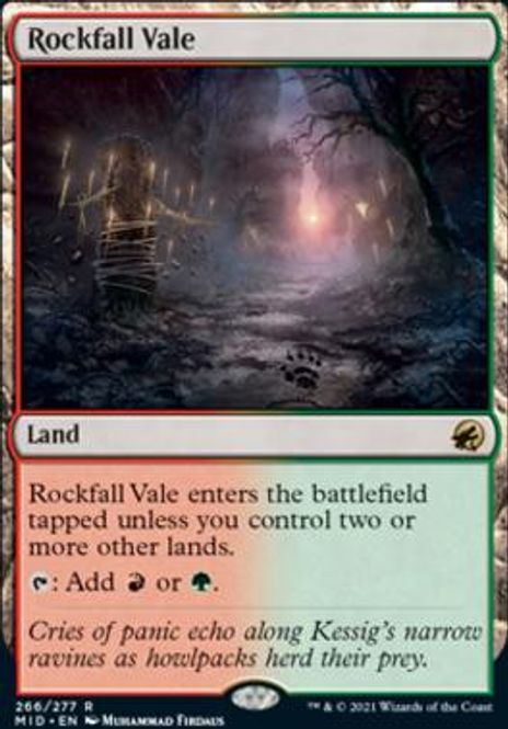 Hovedbilde Rockfall Vale (foil)