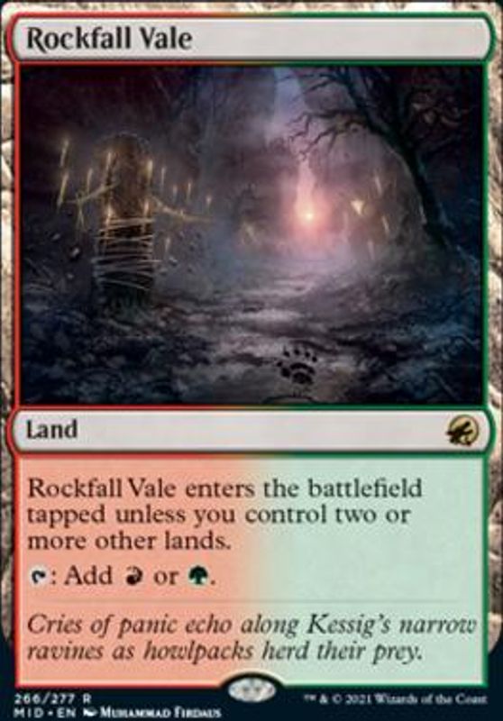 Rockfall Vale
