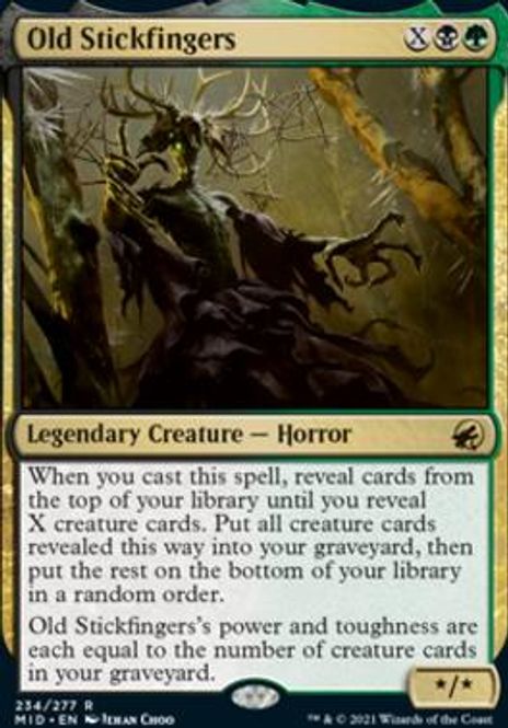 Hovedbilde Old Stickfingers (foil)