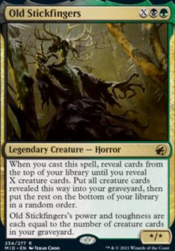 Old Stickfingers (foil)