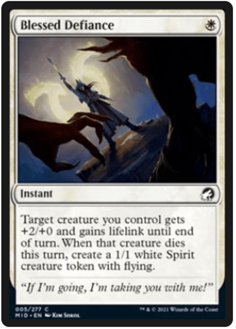 Hovedbilde Blessed Defiance (foil)