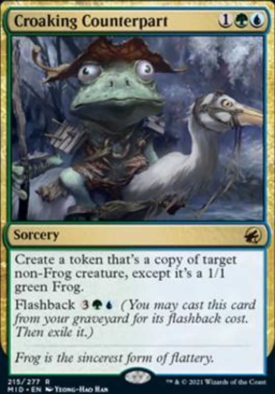 Croaking Counterpart (foil)