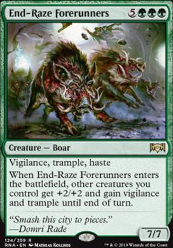 End-Raze Forerunners (foil)