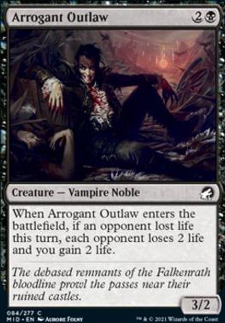 Hovedbilde Arrogant Outlaw (foil)