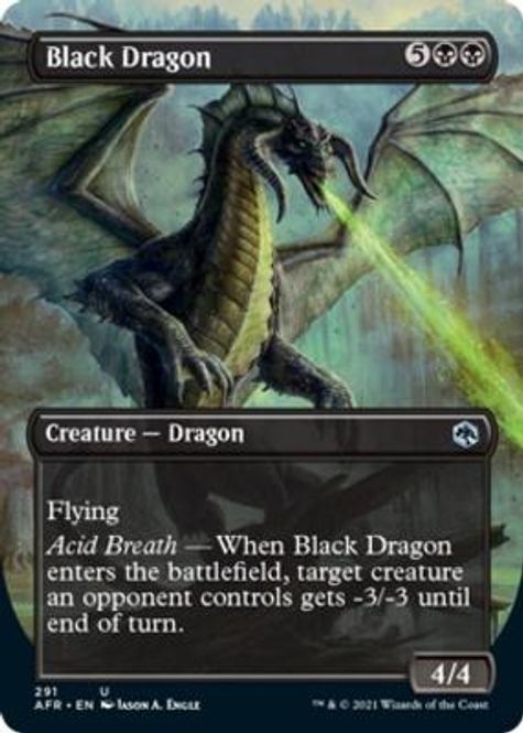 Hovedbilde Black Dragon (Borderless)