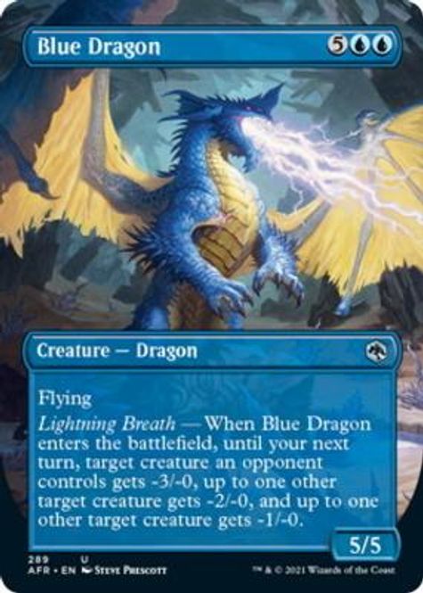 Hovedbilde Blue Dragon (Borderless) ...