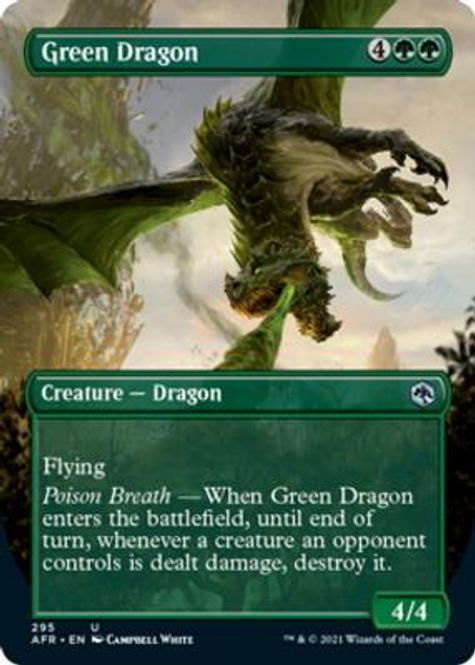 Hovedbilde Green Dragon (Borderless)