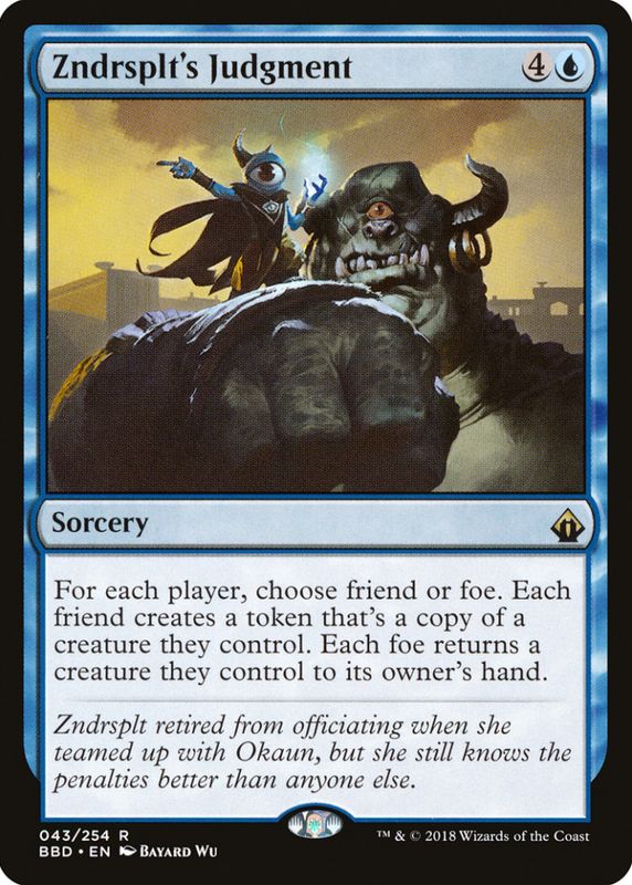 Zndrsplt's Judgment