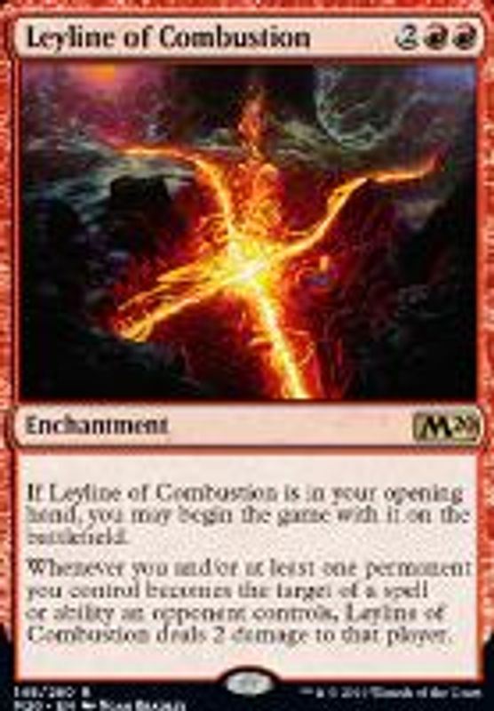 Leyline of Combustion (foil)