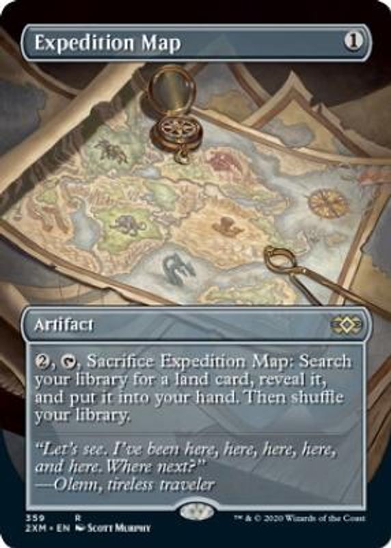Expedition Map (borderless) (foil)
