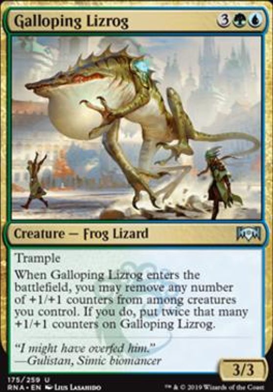 Galloping Lizrog
