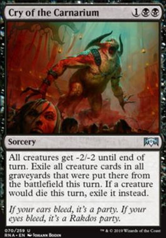 Cry of the Carnarium (foil)