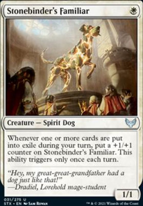 Stonebinder's Familiar (foil)
