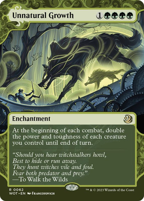 Unnatural Growth (0062) (Foil)