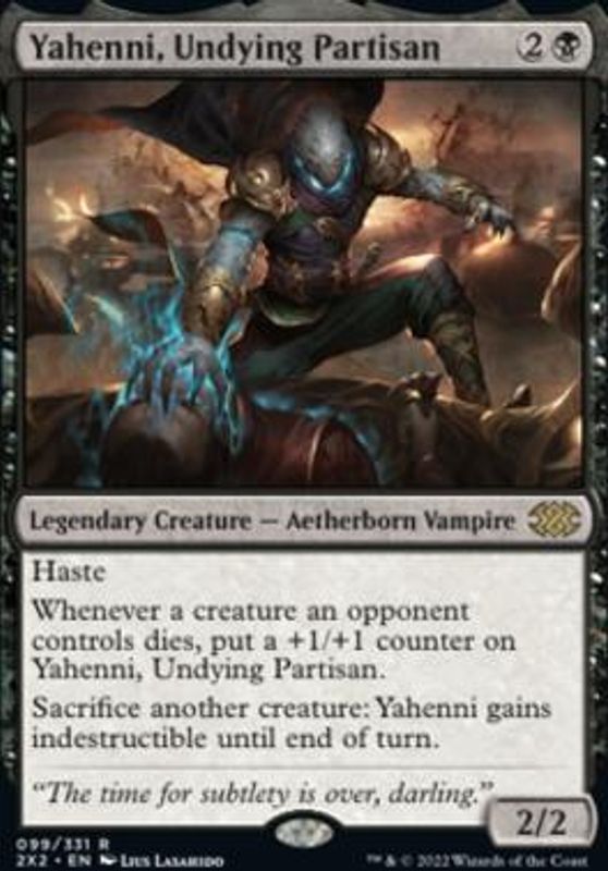 Yahenni, Undying Partisan
