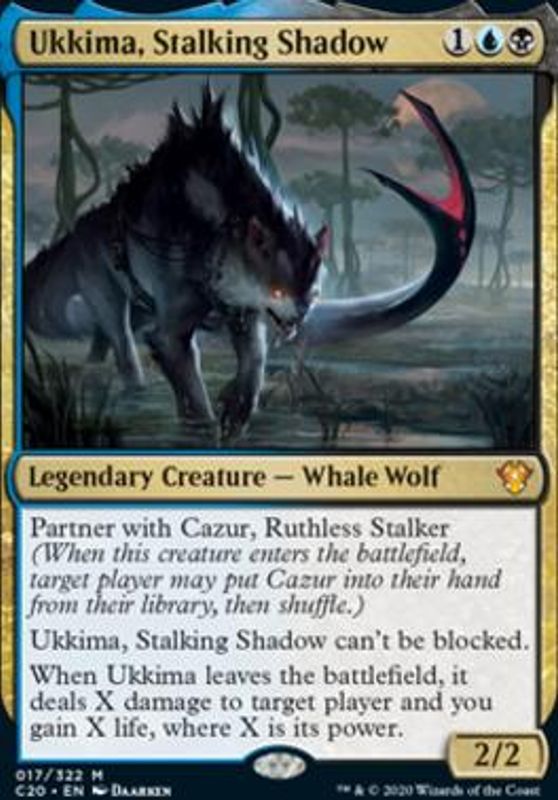 Ukkima, Stalking Shadow (foil)