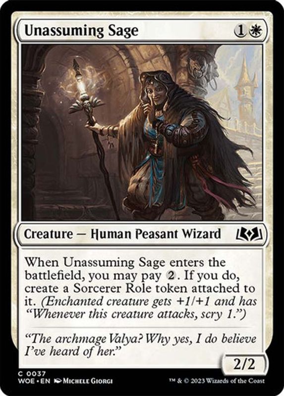 Unassuming Sage (Foil)