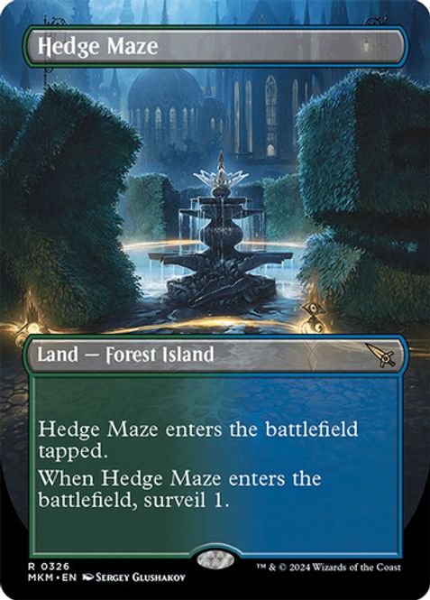 Hovedbilde Hedge Maze (Borderless)