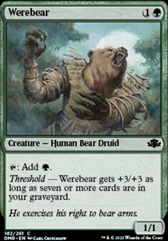 Werebear (foil)