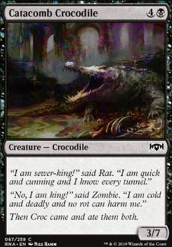 Catacomb Crocodile (foil)