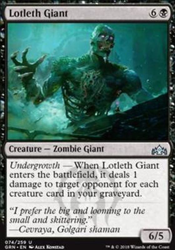 Lotleth Giant