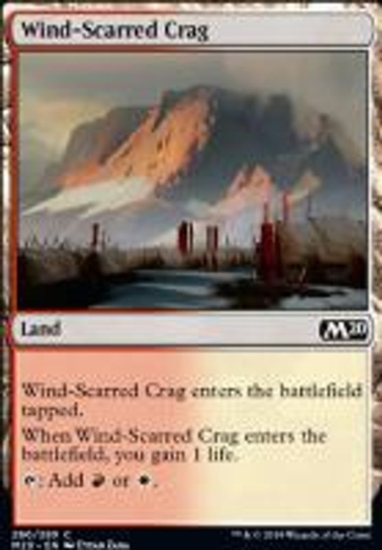 Wind-Scarred Crag (foil)