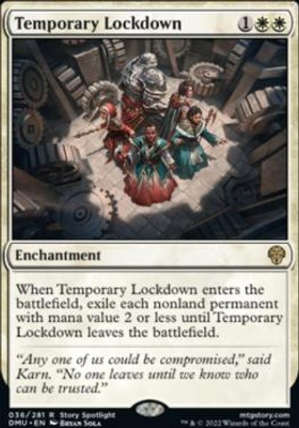 Hovedbilde Temporary Lockdown (foil)