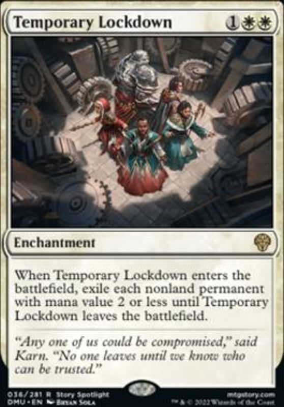 Temporary Lockdown