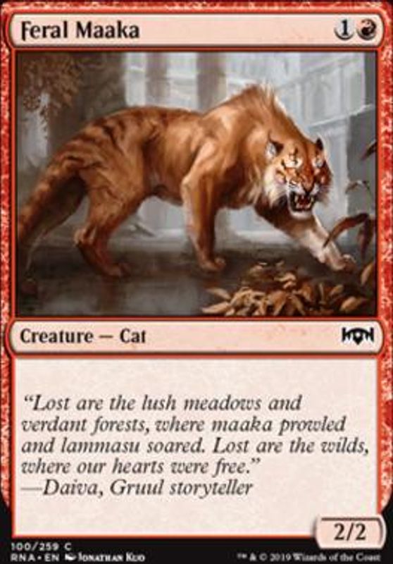 Feral Maaka (foil)