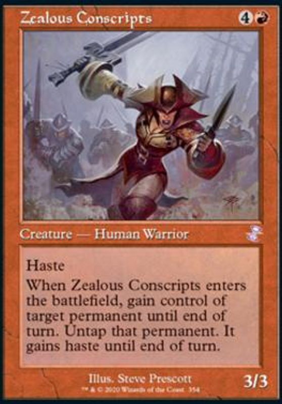 Zealous Conscripts