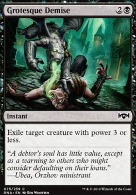 Grotesque Demise (foil)