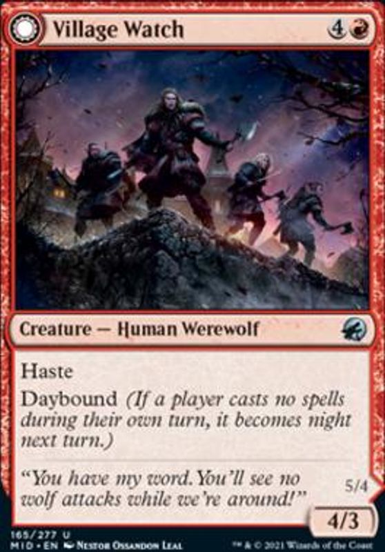 Village Watch (foil)