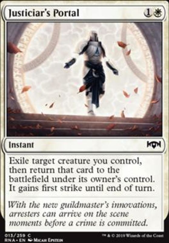 Justiciar's Portal (foil)