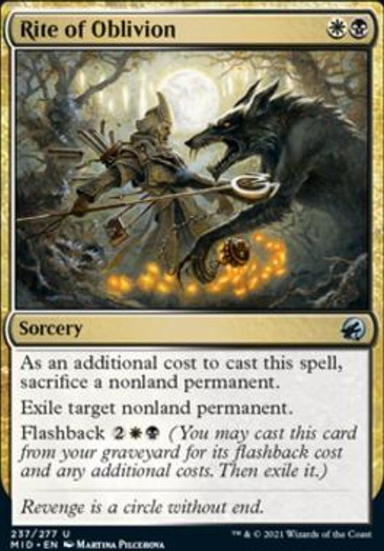 Rite of Oblivion (foil)