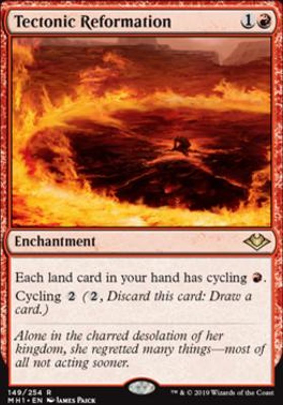 Tectonic Reformation (foil)