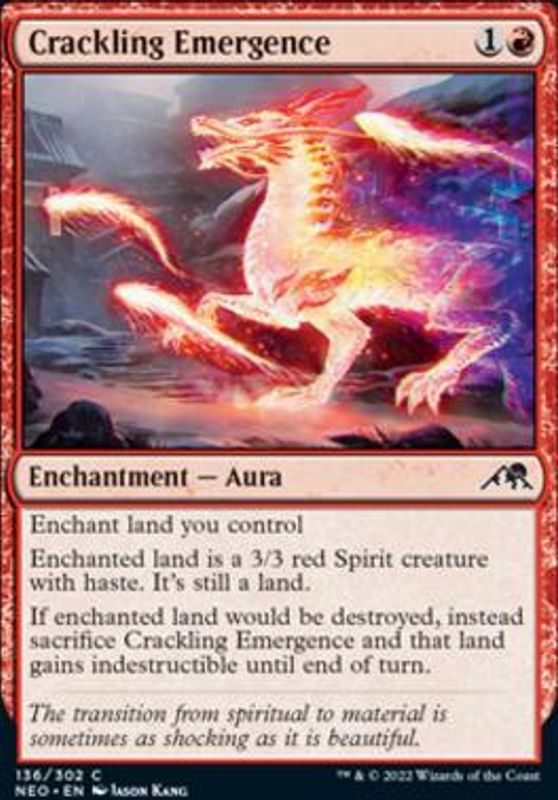 Crackling Emergence (foil)