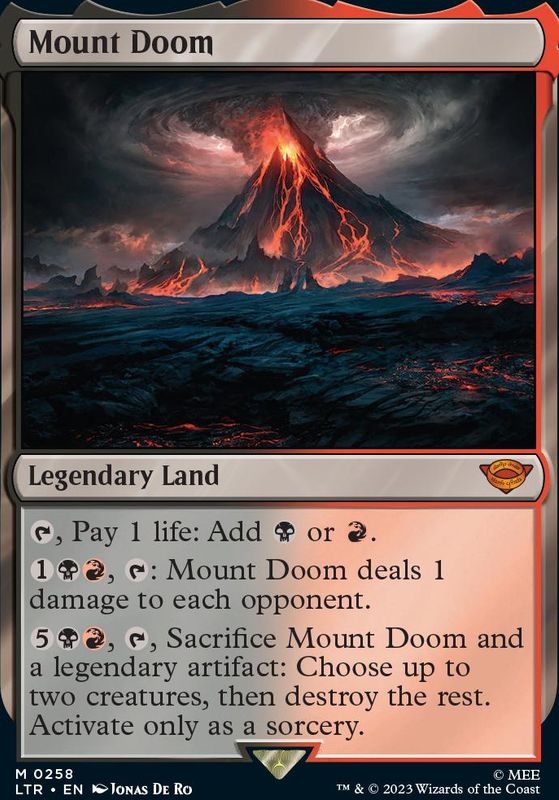 Mount Doom (foil)