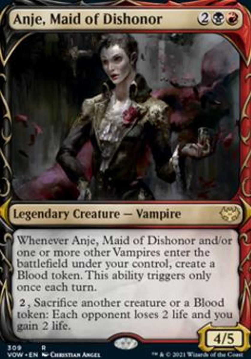 Anje, Maid of Dishonor (Showcase)