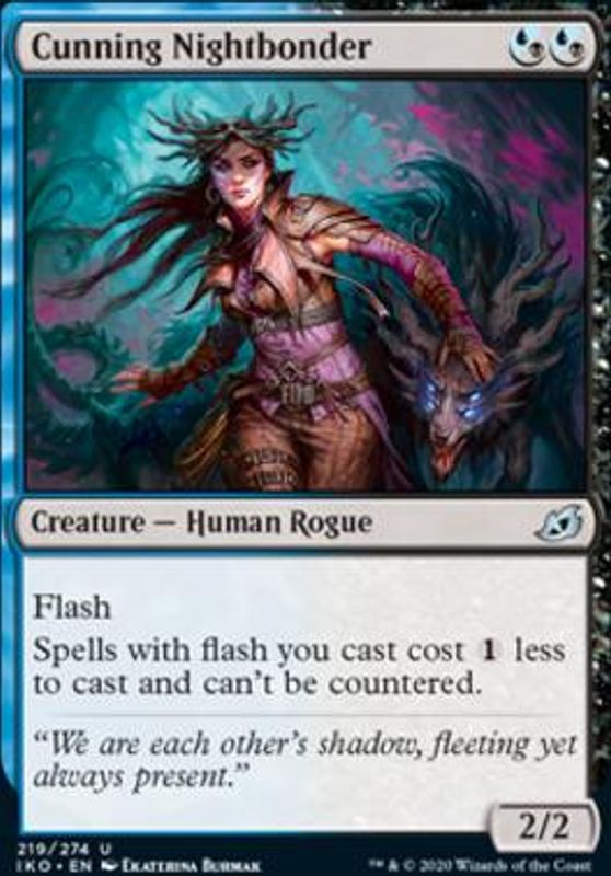 Cunning Nightbonder (foil)