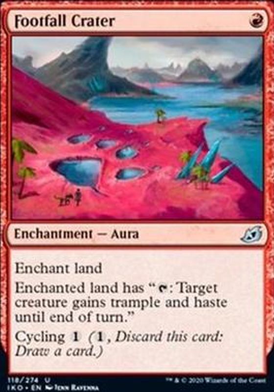 Footfall Crater (foil)