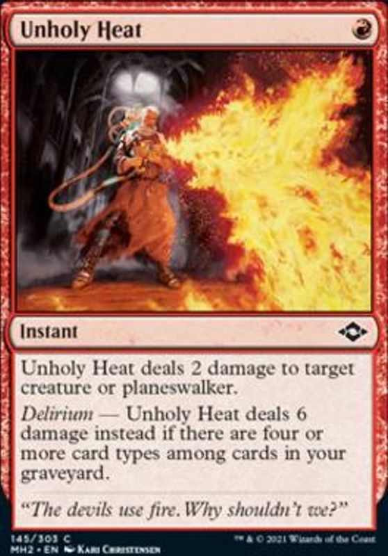 Unholy Heat (foil)