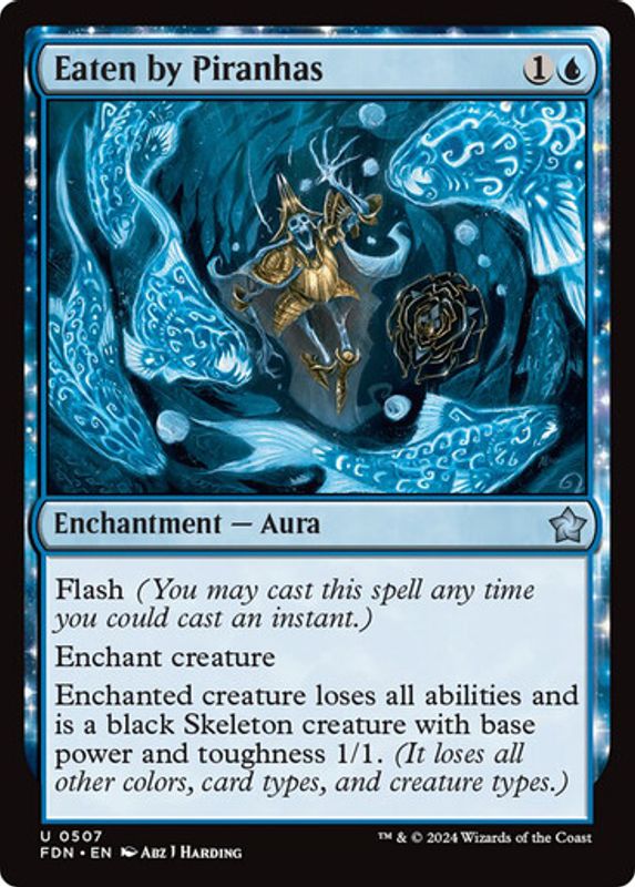 Eaten by Piranhas (Foil)