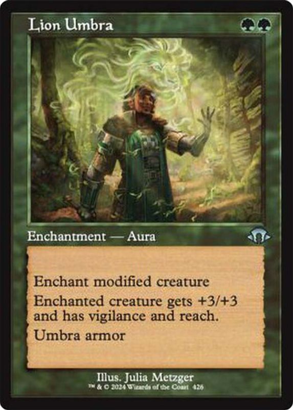 Lion Umbra (Retro Frame) (Foil)