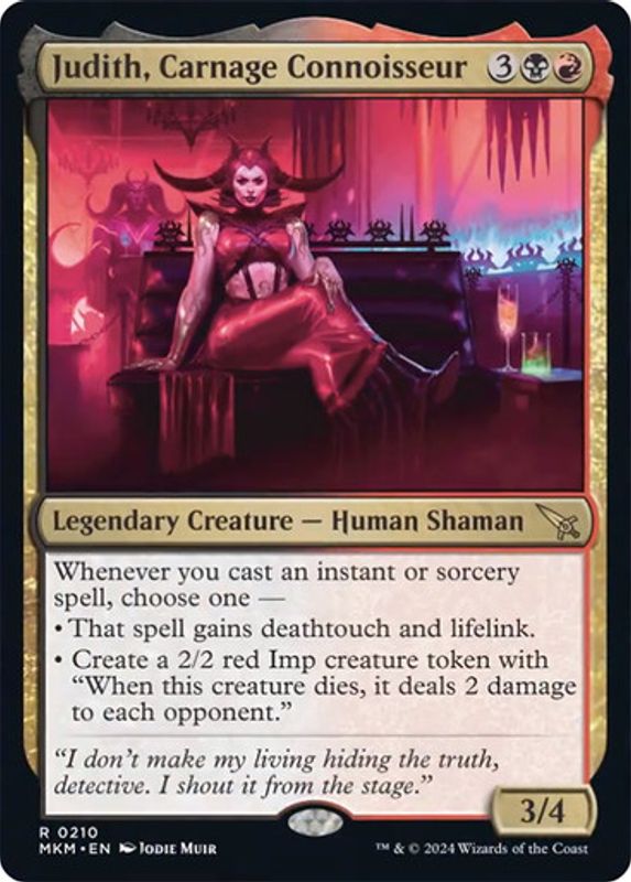 Judith, Carnage Connoisseur (Foil)