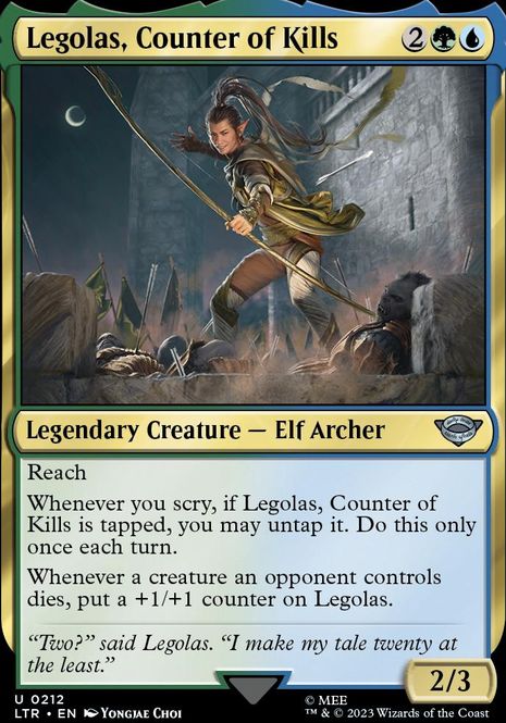 Hovedbilde Legolas, Counter of Kills