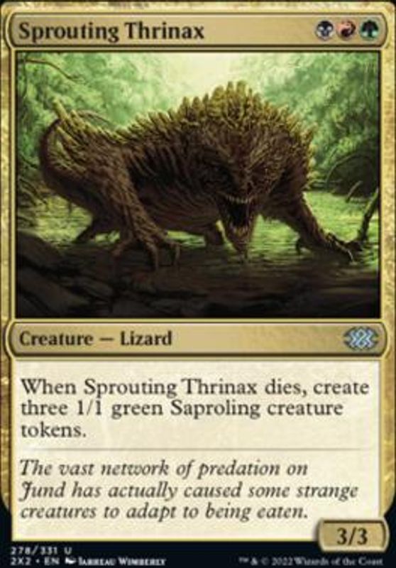 Sprouting Thrinax