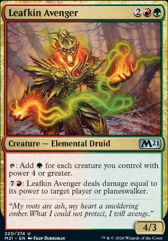 Leafkin Avenger (foil)