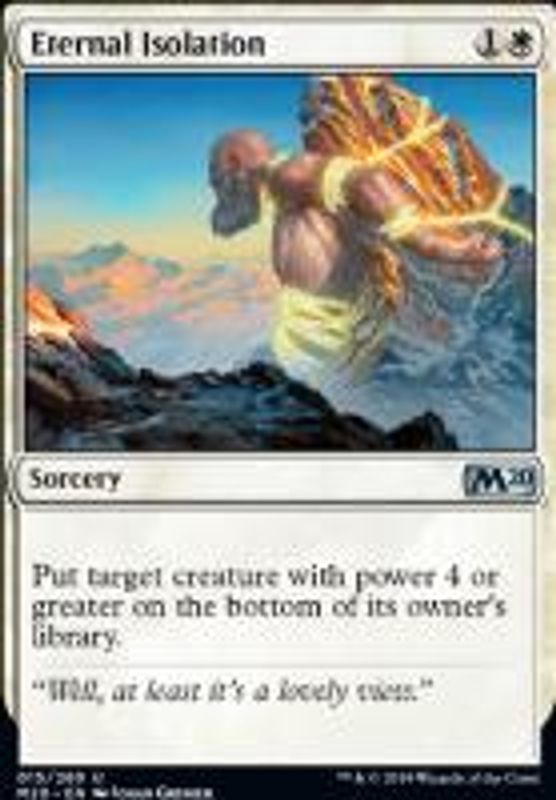 Eternal Isolation (foil)